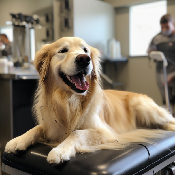 anything1999_relaxed_dog_getting_groomed_at_a_dog_salon_fc9007c6-bb2a-4ff7-8d46-97a60e369483